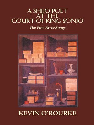 cover image of A Shijo Poet at the Court of King Sonjo